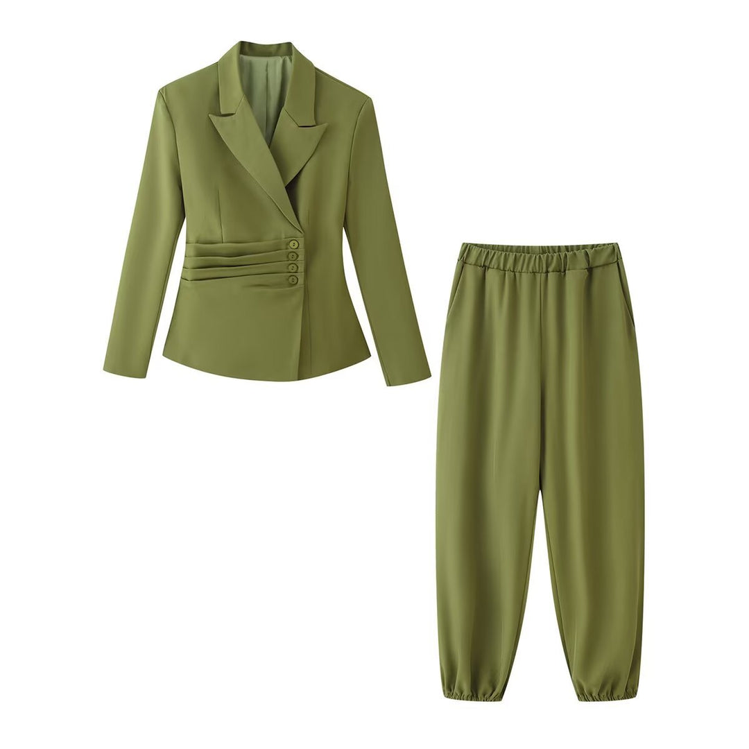 Damen Locker sitzende Harem-Joggerhose mit elastischem Bund und Bündchen Echo Archiv