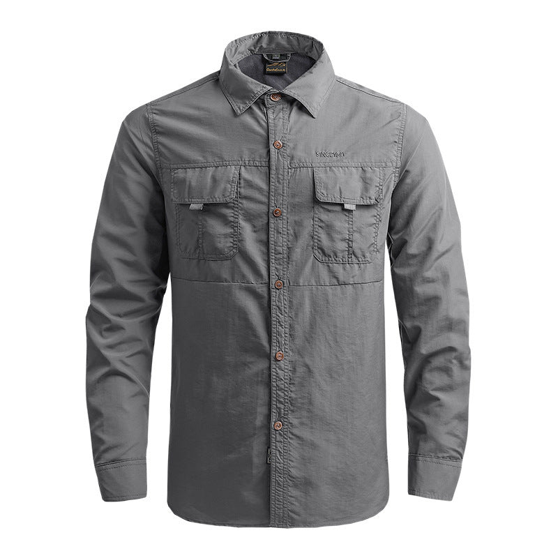Herren Funktionales Outdoor-Hemd Echo Archiv