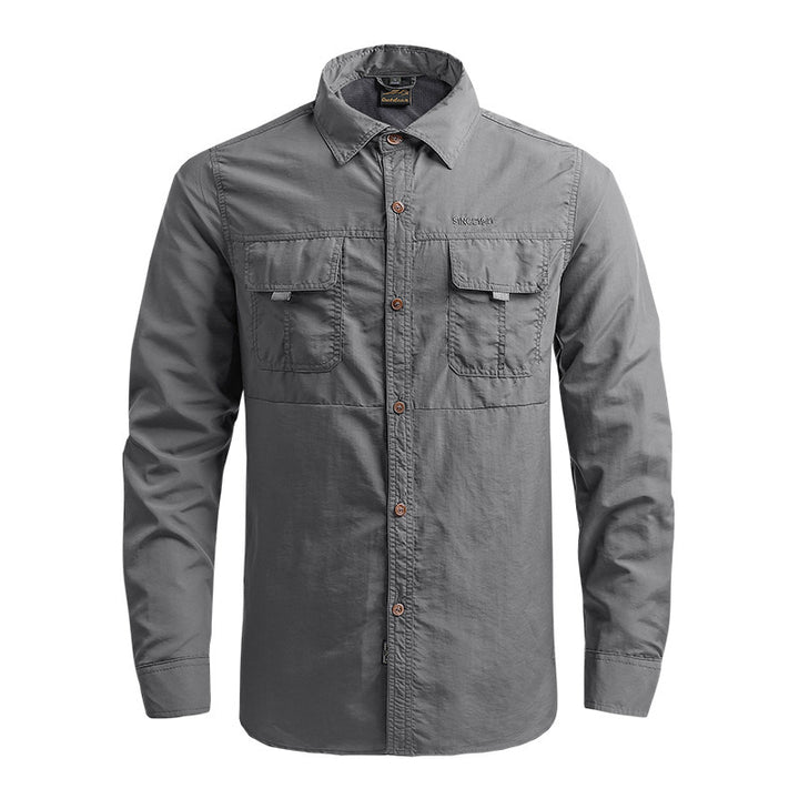 Herren Funktionales Outdoor-Hemd Echo Archiv