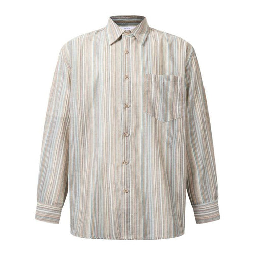 Herren Elegantes Langarmhemd mit Streifen – Arvello