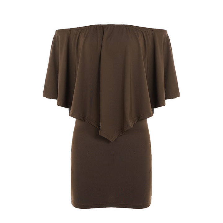 Damen Off-Shoulder Minikleid mit voluminösem Oberteil Echo Archiv