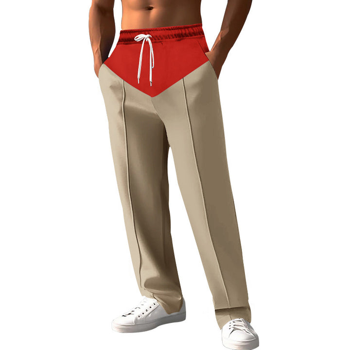Herren modische Sweatpants mit innovativem Schnitt und seitlichen Eingrifftaschen Echoarchiv