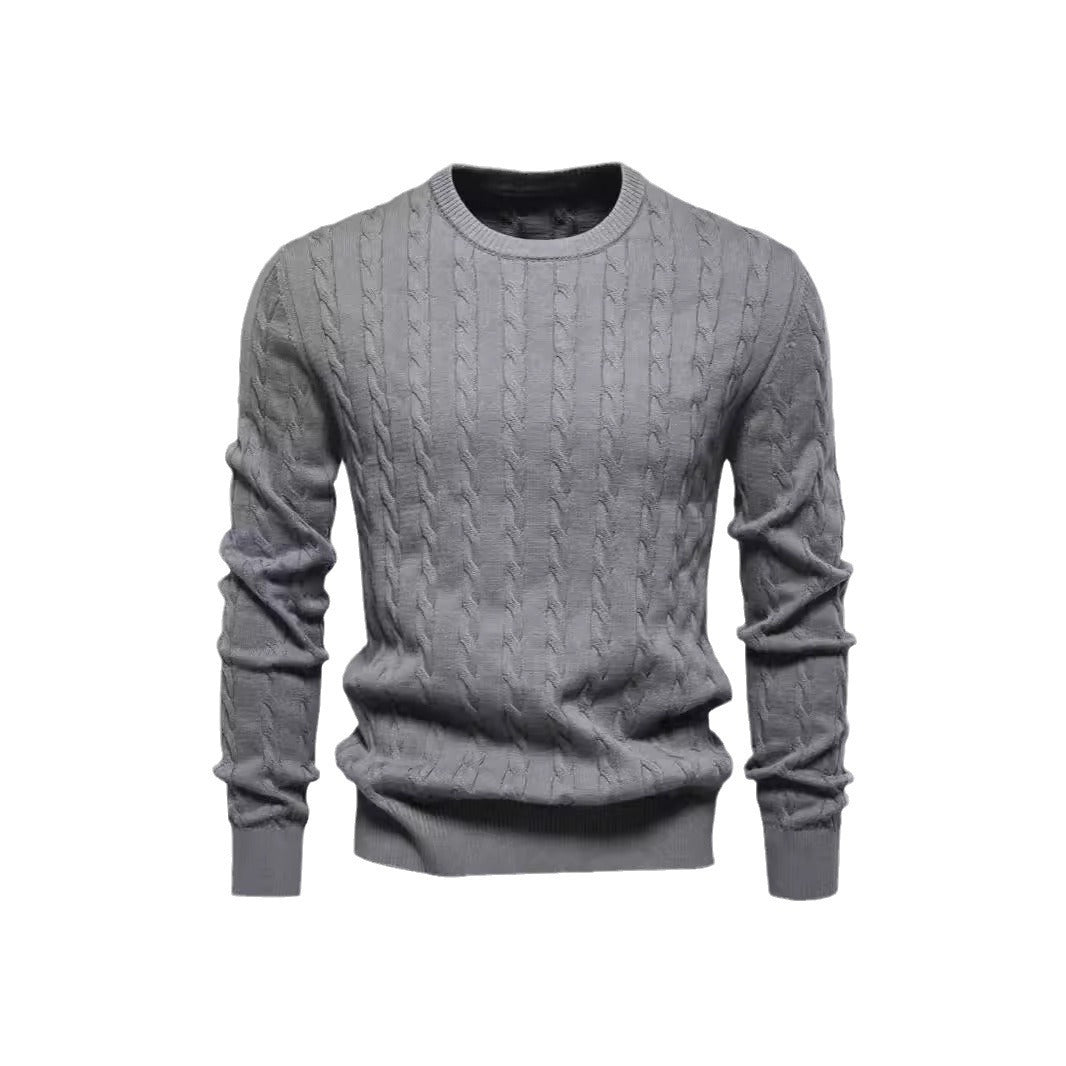 Herren Gemusterter Strickpullover Echoarchiv