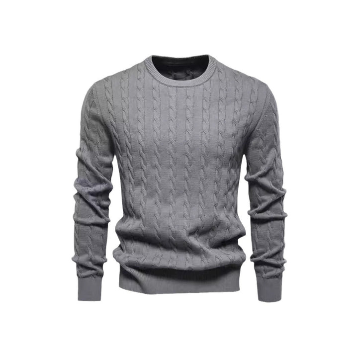 Herren Gemusterter Strickpullover Echoarchiv
