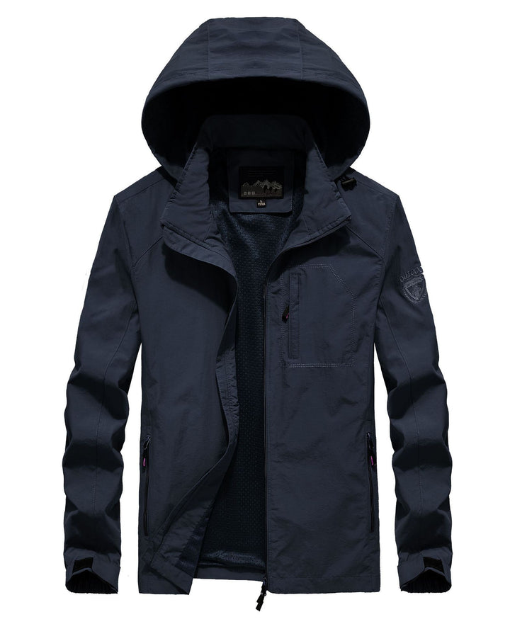 Herren leichter atmungsaktiver Fieldparka mit Mesh‑Futter und Kapuze Echoarchiv