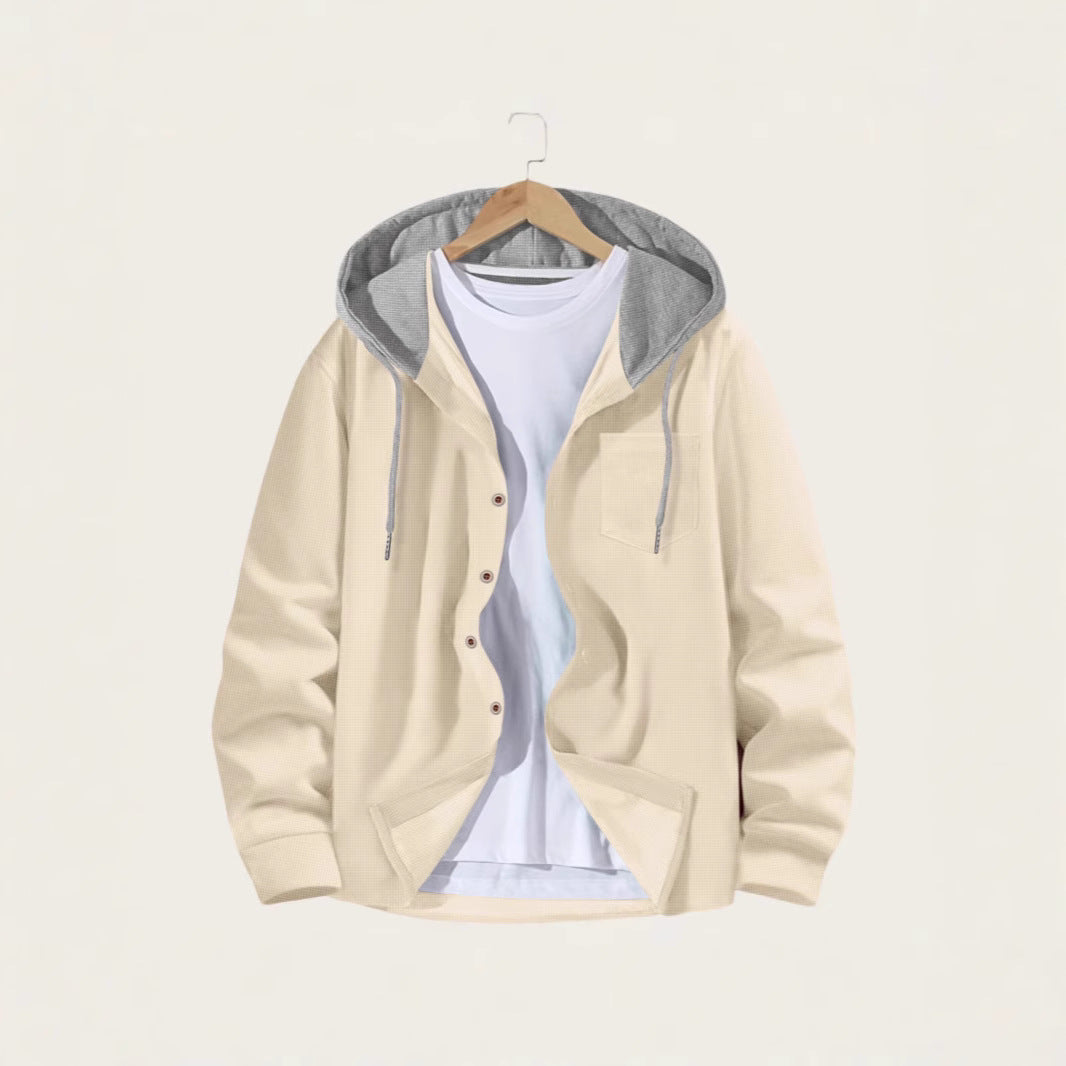 Herren Freizeitjacke mit Kapuze und modischem Design Echoarchiv