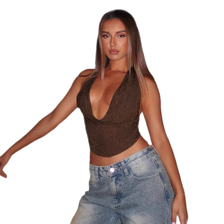 Damen Fashion Crop-Top Echo Archiv