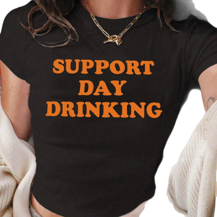 Damen T-Shirt mit witzigem Statementdruck Echo Archiv