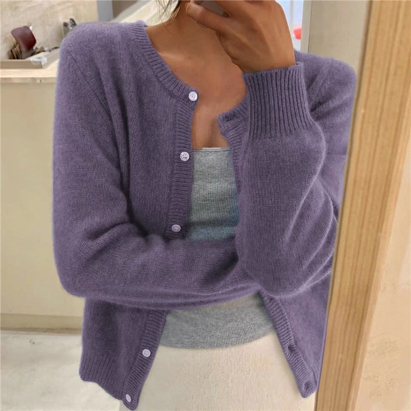 Damen kuschelige Strickjacke Echoarchiv
