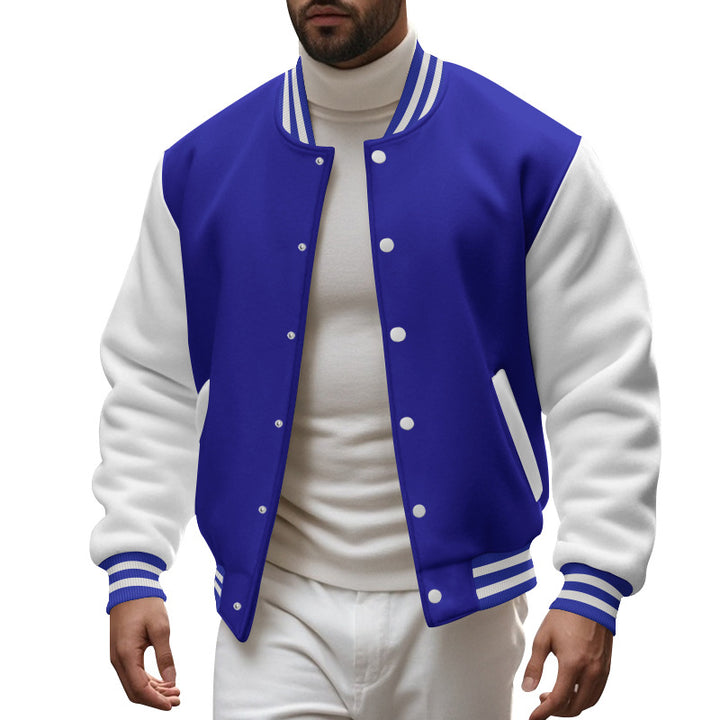 Herren Sportliche Collegejacke Echoarchiv