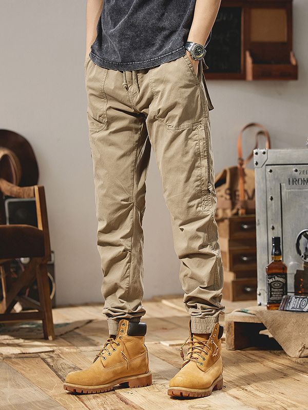 Herren Cargo-Joggerhose mit Multifunktions-Taschen Echoarchiv
