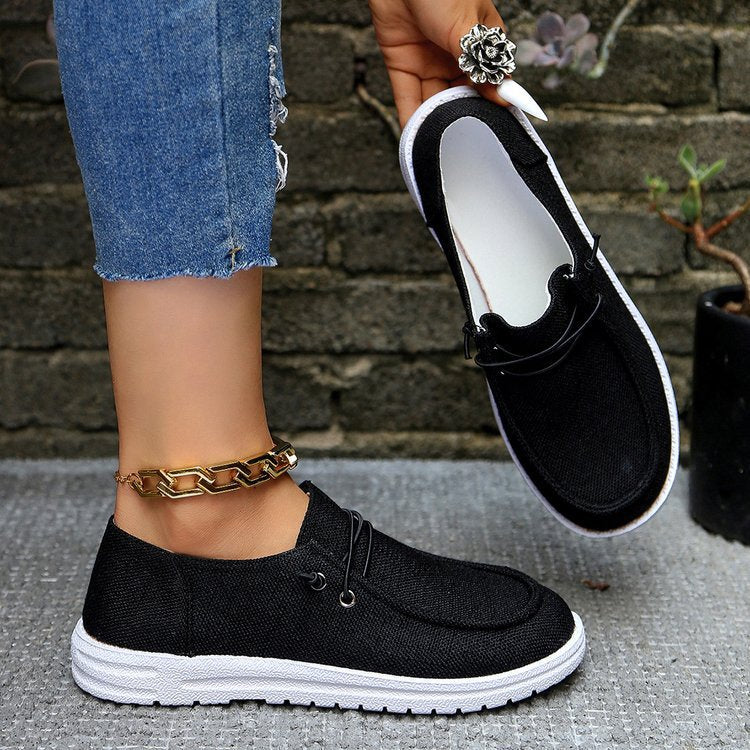 Damen Slip-On Sneaker im Mokassin-Stil mit elastischem Einstieg und profilierter Komfortsohle Echo Archiv