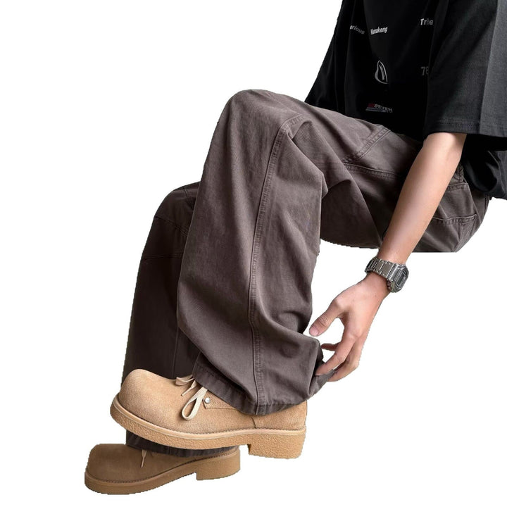 Herren Lässige und bequeme weite Cargo-Hose Echo Archiv