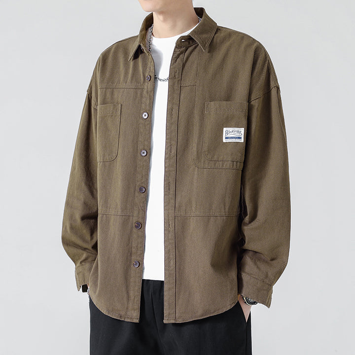 Herren lässige Utility-Jacke Echoarchiv