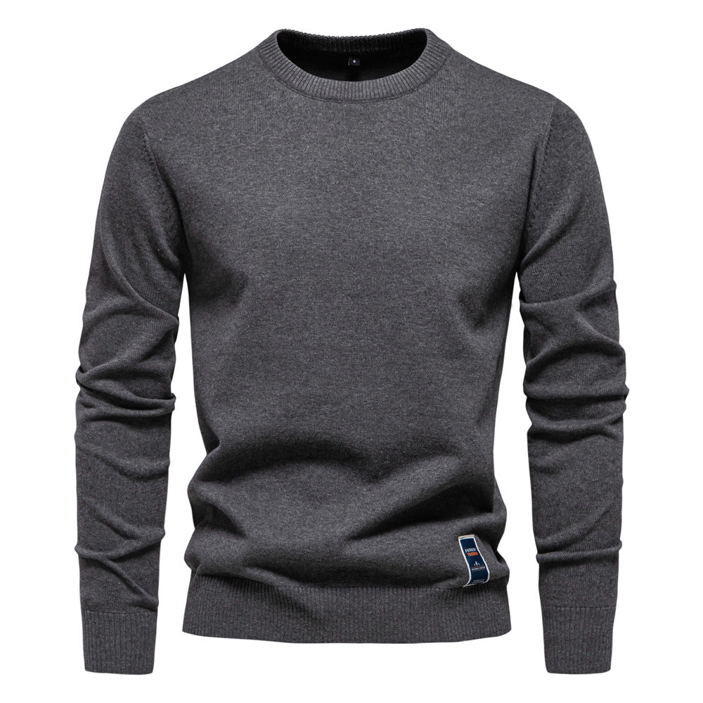 Herren Strickpullover aus hochwertiger Baumwollmischung mit angenehmer Passform Echoarchiv