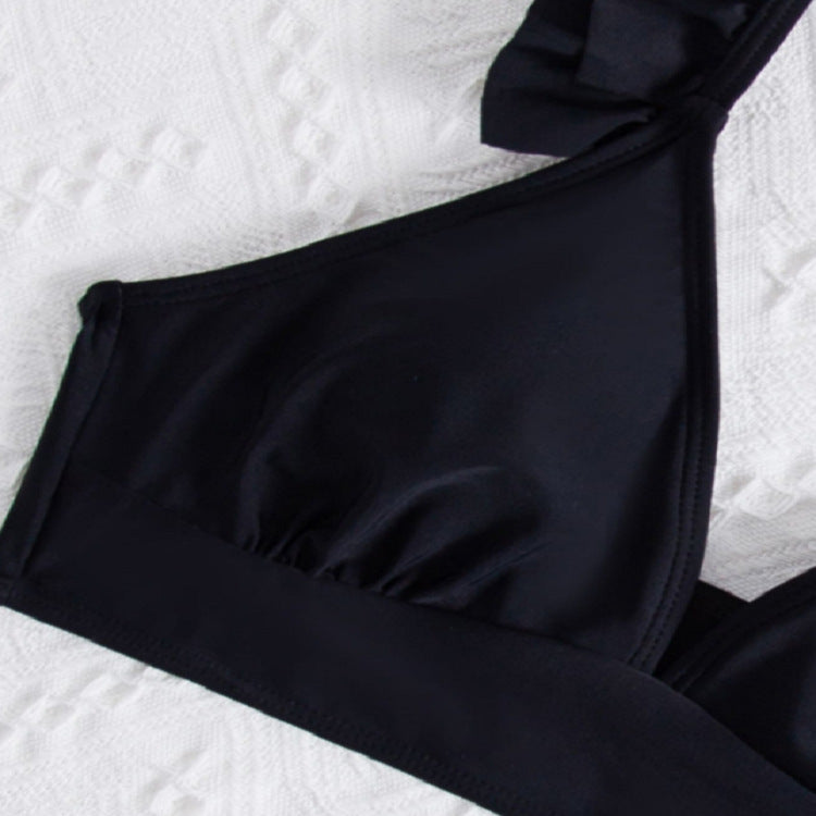 Damen Triangel-Bikinioberteil mit voluminösen Rüschendetails Echo Archiv