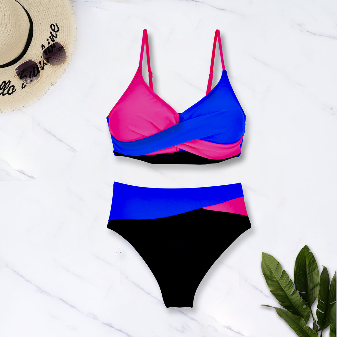 Damen Sportliches Zweiteiler Bikini-Set Echo Archiv