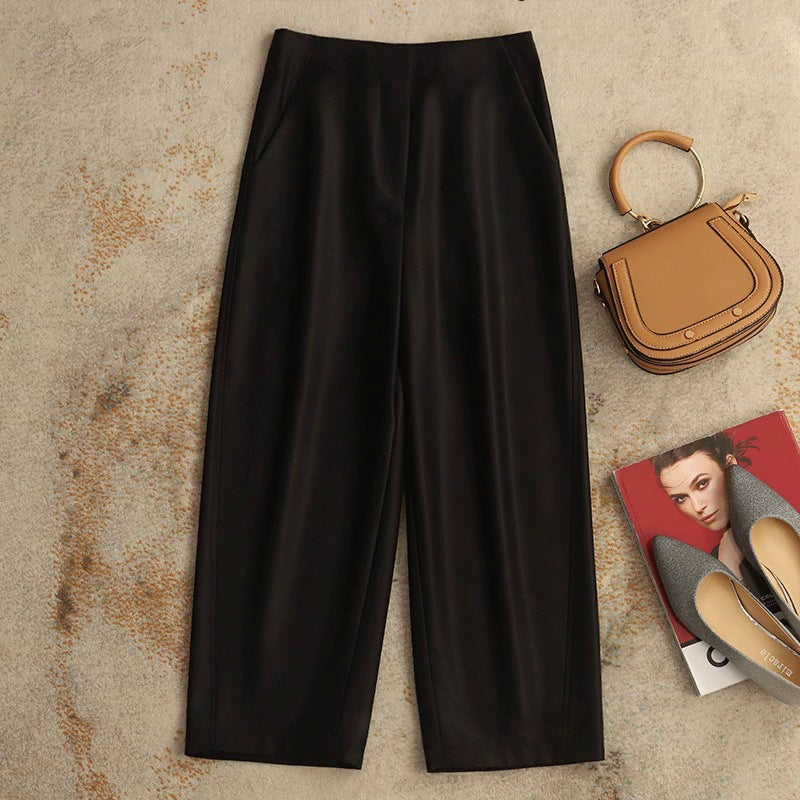 Damen Elegante und fließende Palazzo-Hose Echoarchiv