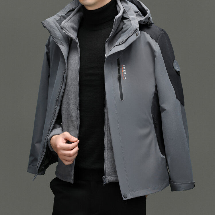 Herren Funktionsjacke mit innovativen wasserabweisenden Eigenschaften Echoarchiv