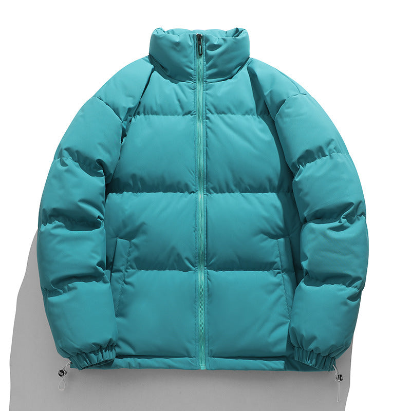 Herren isolierte Pufferjacke mit hohem Kragen und eleganter Passform Echoarchiv
