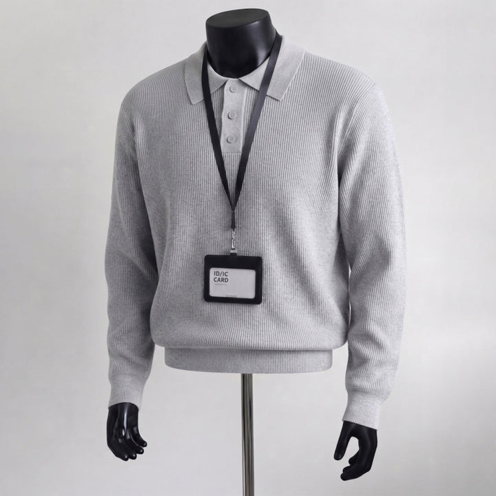 Herren Urban Pullover mit Kragen Echo Archive