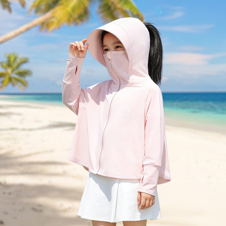 Jungen Funktionsjacke mit UV-Schutz und Kapuze Echo Archiv