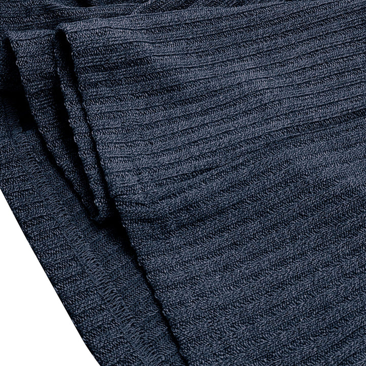 Herren Kurzarm-Henley Shirt mit strukturierter Oberfläche Echoarchiv