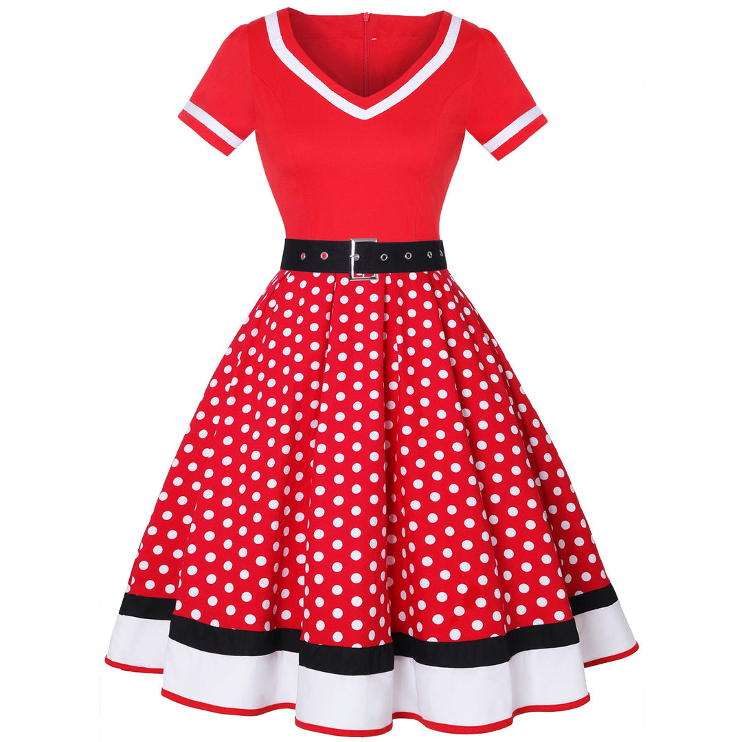 Echoarchiv | Vintage Hepburn Polka Dot Kleid