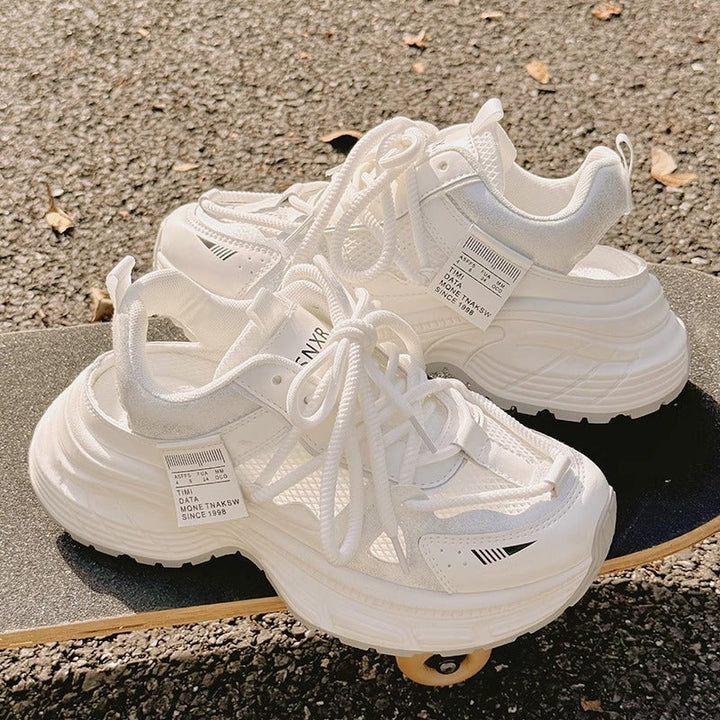 Damen Laufsneaker mit atmungsaktiver Mesh-Oberfläche und flexibler Sohle Echo Archiv