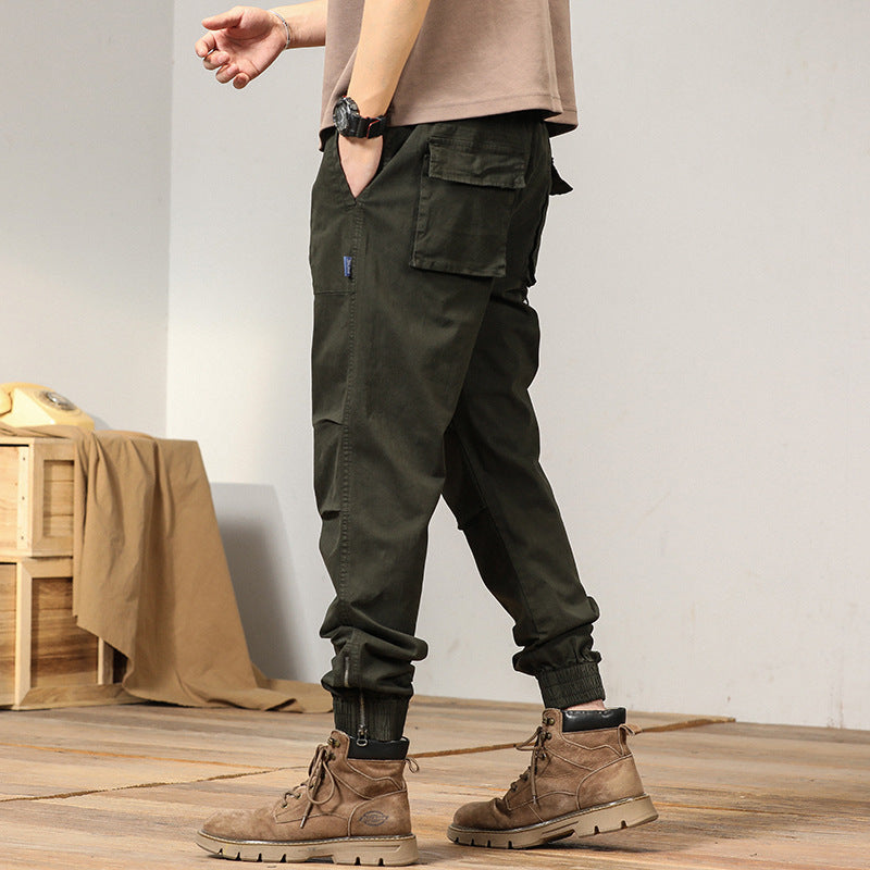Herren Cargohose mit elastischem Bund und praktischen Mehrzwecktaschen Echoarchiv