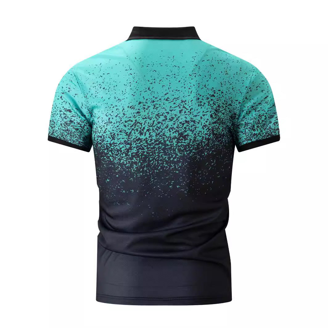 Herren Poloshirt mit exklusivem Farbverlauf Echoarchiv