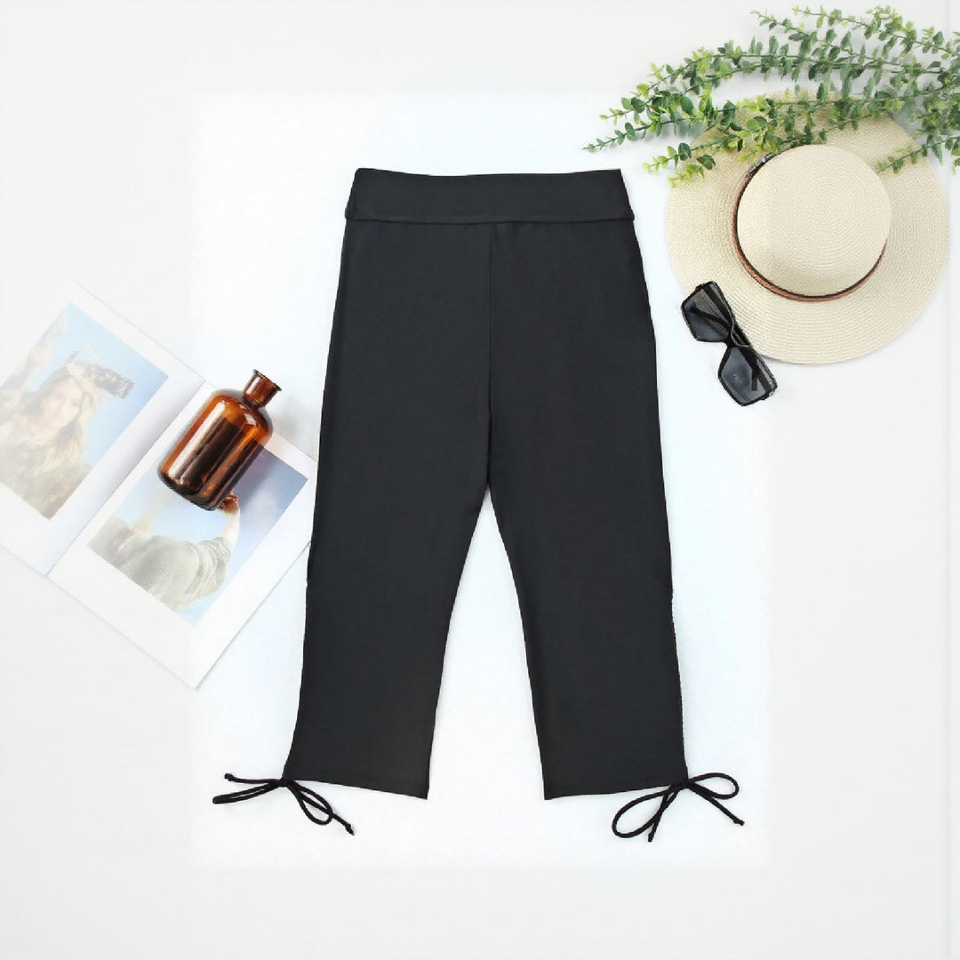 Damen Sweatpants mit dekorativen Bindebändern Echo Archiv