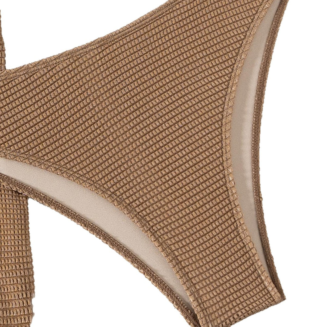 Damen Bandeau-Bikini-Set mit elegantem Drapierungsdetail Echo Archiv