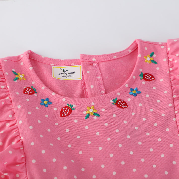 Mädchen Freizeitkleid mit zauberhaften Katzenmotiven Echo Archiv