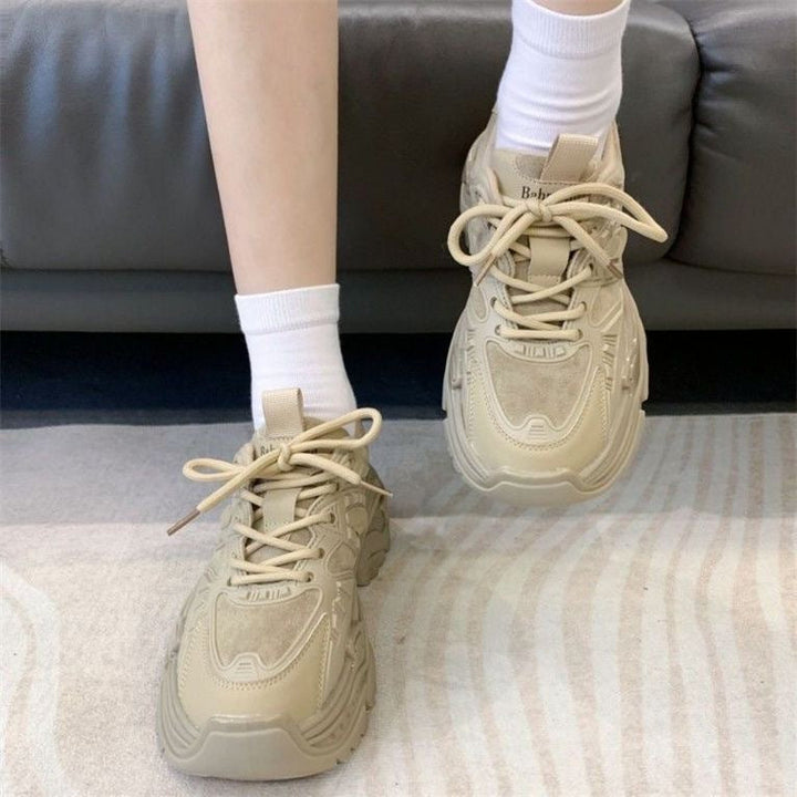 Damen Sportliche Chunky Sneakers mit gepolsterter Innensohle und atmungsaktivem Obermaterial Echo Archiv