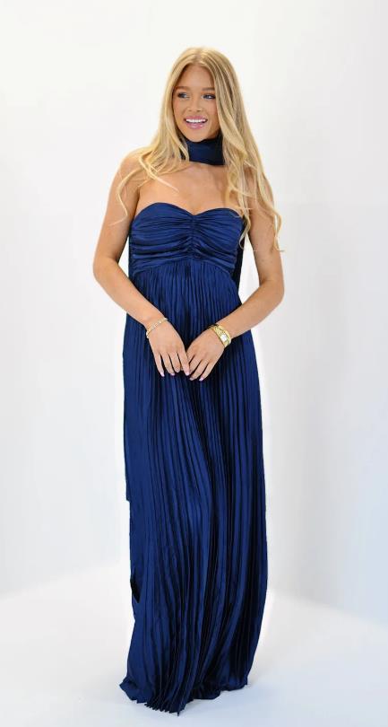 Damen elegante Maxi-Röcke mit Faltenwurf Echo Archiv