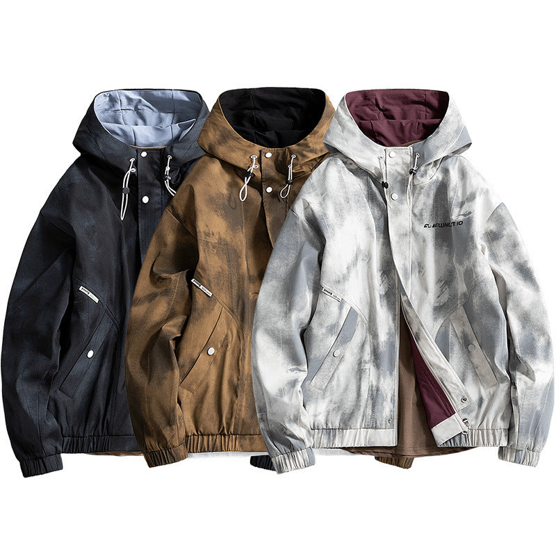 Herren Leichte Übergangsjacke mit wasserdichtem Design Echo Archiv