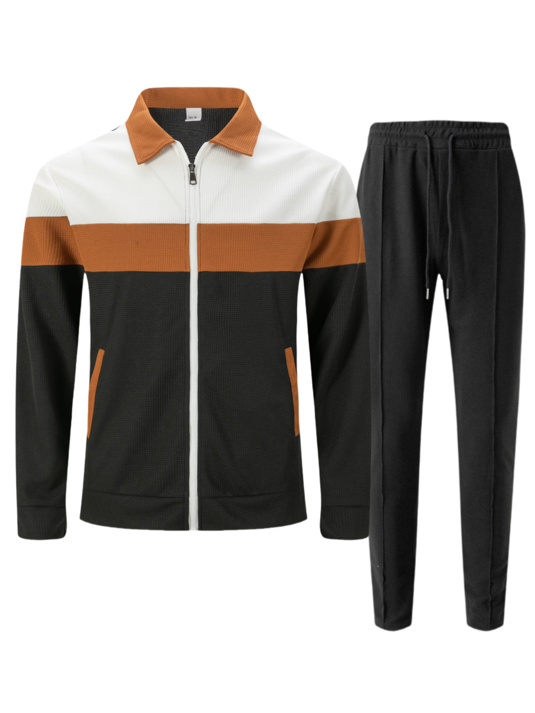 Herren Sportliches Trainingsanzug-Set mit atmungsaktivem Material und funktionellen Taschen Echoarchiv