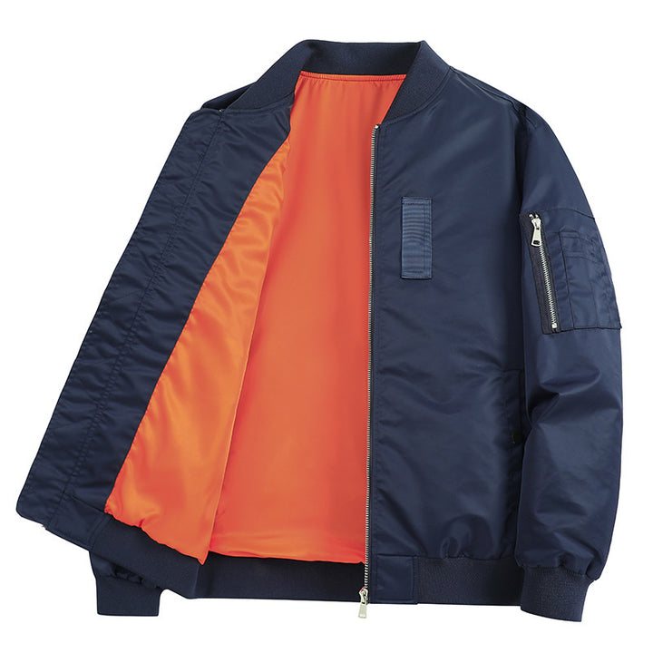 Herren Leichte Flieger-Bomberjacke mit wasserabweisender Shell und Kontrastfutter Echo Archiv