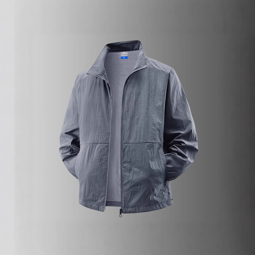 Herren Leichte Packbare Windjacke Echo Archiv