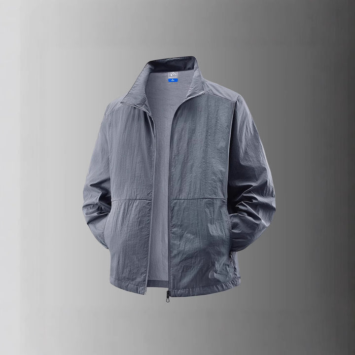 Herren Leichte Packbare Windjacke Echo Archiv