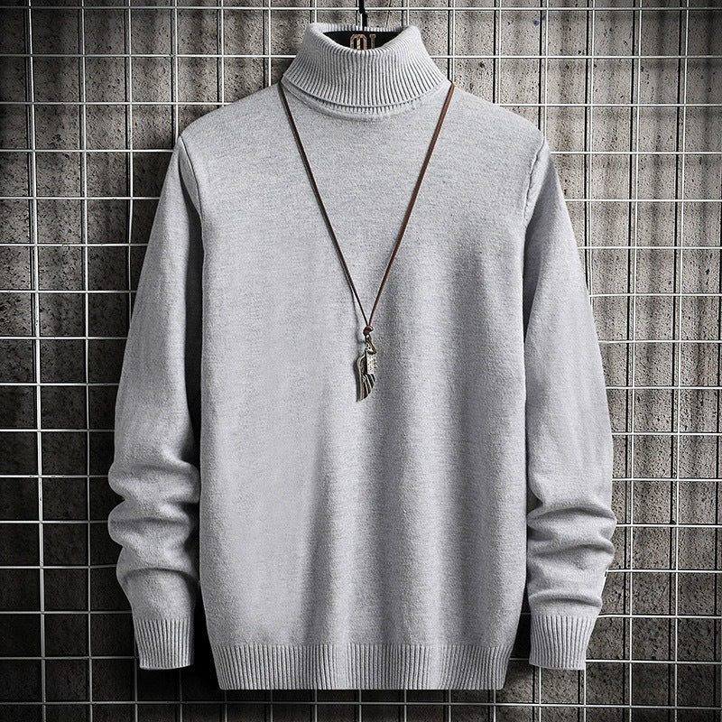 Herren bequemer Rollkragenpullover Echoarchiv