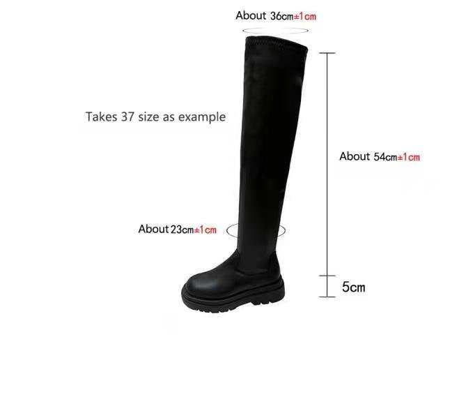 Damen Overknee-Stiefel Echo Archiv