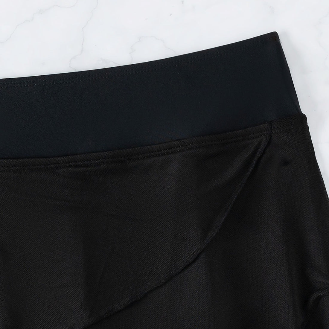 Damen Maxirock aus luftiger Chiffon-Optik mit asymmetrischem Schnitt – Valéora