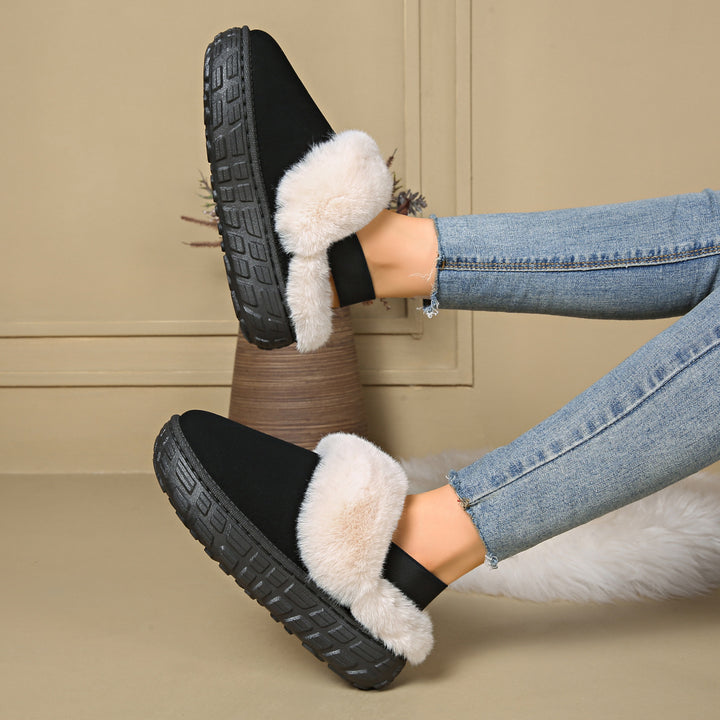 Damen Gefütterte Plateau‑Pantoffel Clogs mit elastischem Fersenriemen Echo Archiv