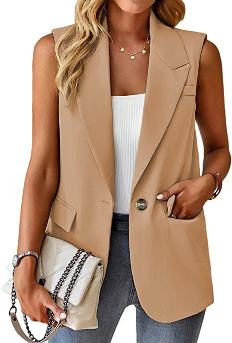 Damen Stylischer Blazer-Weste Echoarchiv