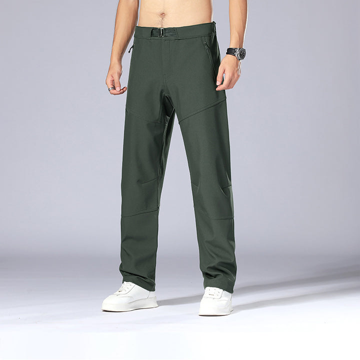 Herren Multifunktionale Outdoor-Hose mit verstellbarem Bund und Reißverschlusstaschen Echoarchiv