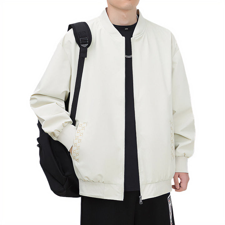 Herren Modische Übergangsjacke mit seitlichen Reißverschlüssen Echo Archiv