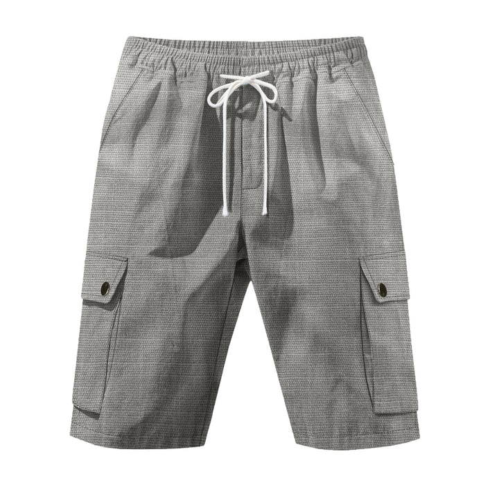 Herren lässige Cargo-Shorts mit elastischem Bund und praktischen Taschen Echoarchiv