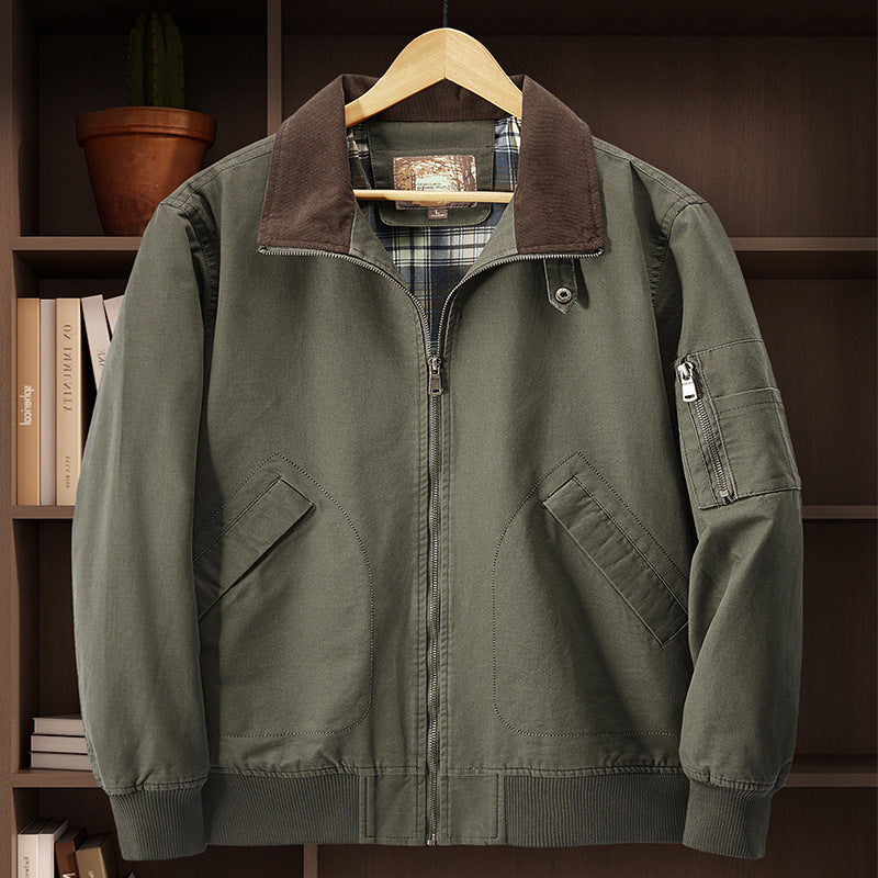 Herren Cordkragen-Fieldjacke Echo Archiv
